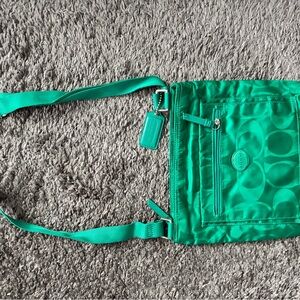 Coach Green Crossbody Bag